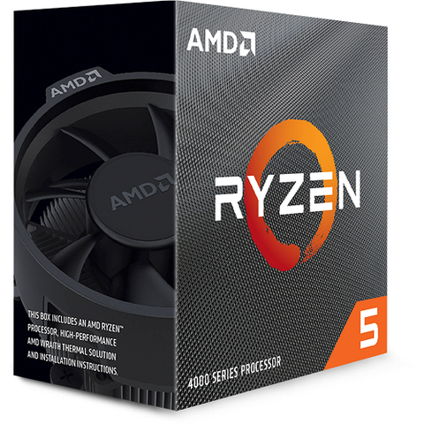 AMD CPU RYZEN 5, 4500, AM4, 4,10GHz 6 CORE, CACHE 11MB, 65W WRAITH STEALTH COOLER