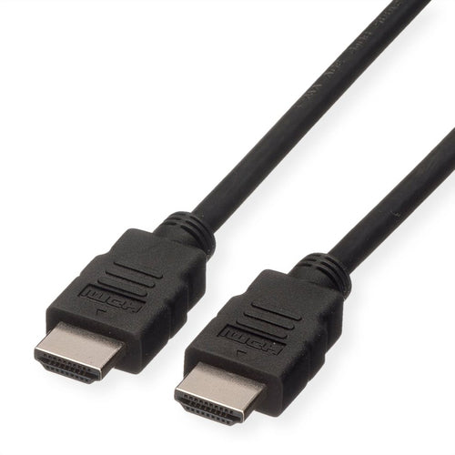 ROLINE GREEN HDMI HIGH SPEED CABLE E ETHERNET, M M, BLACK, 1M