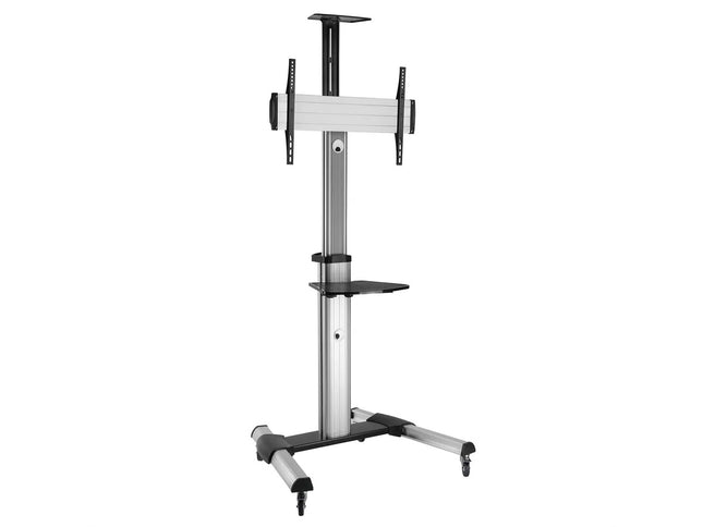 ROLINE CARRELLO TV ,PIVOT FUNCTION, 50 KG, 177.8CM, GRIGIO