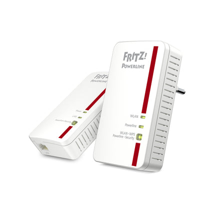 AVM FRITZ! KIT POWERLINE 1240E, 1PORTA LAN GIGABIT WIRELESS N300