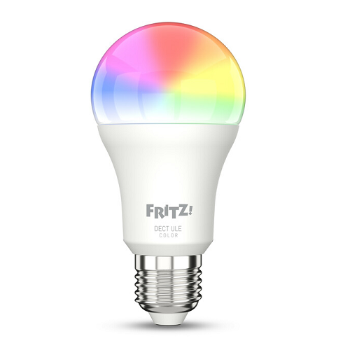 AVM FRITZ!DECT 500 INTERNATIONAL LAMPADINA SMART LED LUCE BIANCA E COLORATA E27