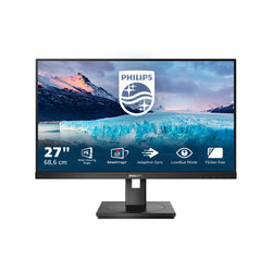 PHILIPS MONITOR 27 LED IPS 16:9 FHD 4MS 250 CDMPIV, PIVOT, VGA/DVI/HDMI/DP, MULTIMEDIALE