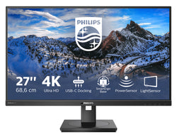 PHILIPS MONITOR 27 LED IPS 16:9 4K UHD 350 CDM, USB-C HUB RJ45, PIVOT, DP/HDMI, MULTIMEDIALE