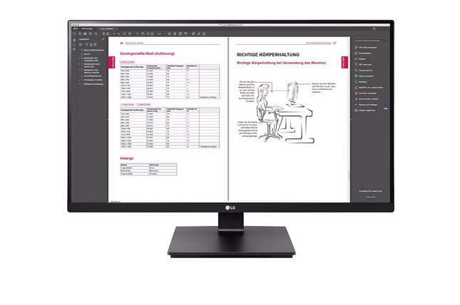 LG MONITOR 27 LED IPS 2560x1440 16:9 5MS 350 CDM,  PIVOT, DP/HDMI, MULTIMEDIALE