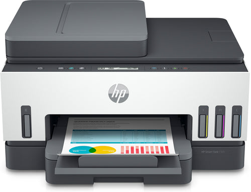 HP MULTIF. INK A4 COLORE, SMART TANK 7305, 15PPM, ADF, FRONTE / RETRO, USB/WIFI, 4 IN 1