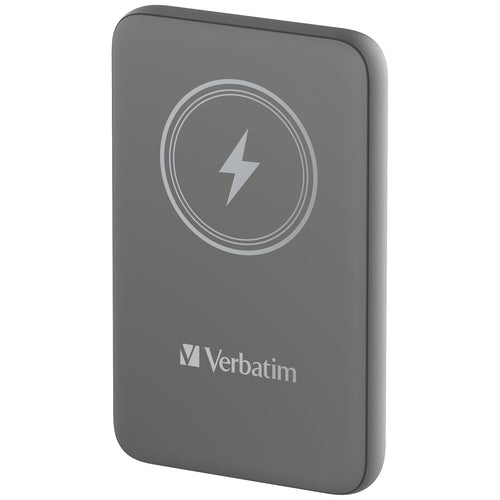 VERBATIM POWER BANK 10000 CHARGENGO MAGNETICA WIRELESS, GRIGIA