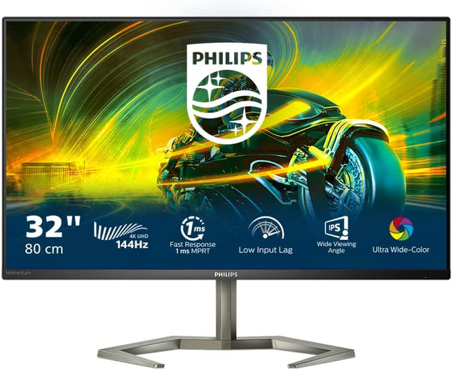 PHILIPS MONITOR GAMING 32 LED IPS 3840x2160 16:9 1MS 144HZ 500 CDM, HDMI / DP, PIVOT, MULTIMEDIALE