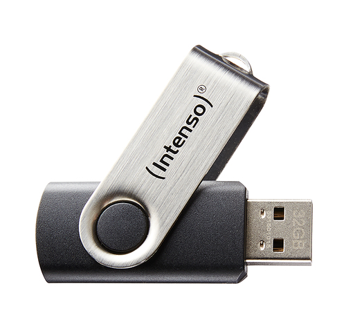 INTENSO PEN DISK 8GB USB 2.0 BASIC LINE BLACK