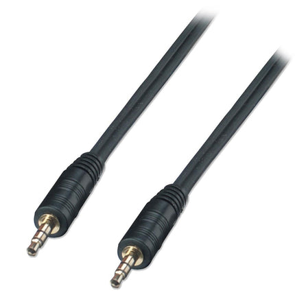 LINDY CAVO AUDIO JACK 3.5MM, M/M, 1MT, NERO