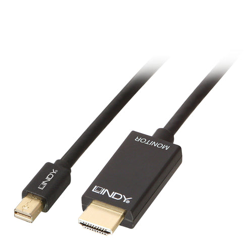 LINDY CAVO MINI DISPLAYPORT A HDMI 4K30, 2M