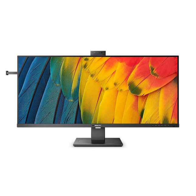 PHILIPS MONITOR 40 WLED VA  21:9 UWQHD 4MS, DP/HDMI, USB-C DOCKING, WEBCAM, REG ALTEZZA, MULTIMEDIAL