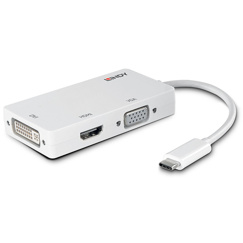 LINDY CONVERTER USB 3.1 TIPO C A HDMI / DVI / VGA