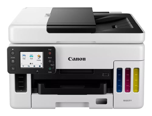 CANON MULTIF. INK A4 COLORE, MAXIFY GX6050, 24PPM, ADF, MEGA TANK, USB/LAN/WIFI, 3 IN 1