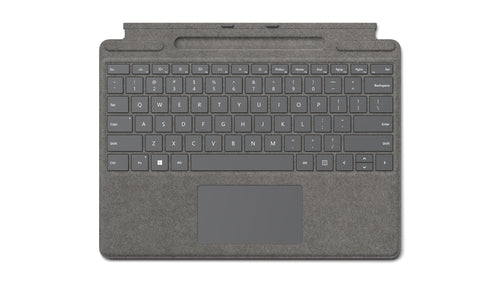 MICROSOFT SURFACE PRO TASTIERA CON ALLOGGIAMENTO PENNA PLATINO