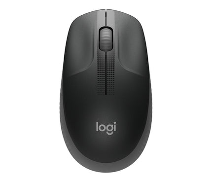 LOGITECH MOUSE WIRELESS M190 FULL-SIZE, OTTICO, USB, ANTRACITE