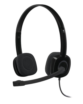 LOGITECH CUFFIE CON MICROFONO H151, JACK 3.5MM