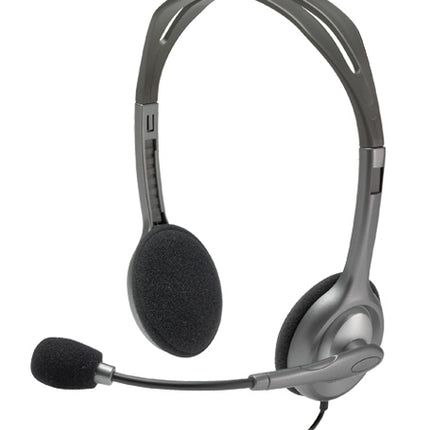 LOGITECH CUFFIE CON MICROFONO H111, JACK 3.5MM