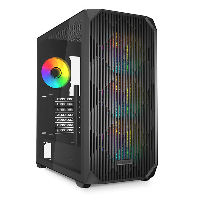 SHARKOON CASE AK3 RGB ATX BLACK