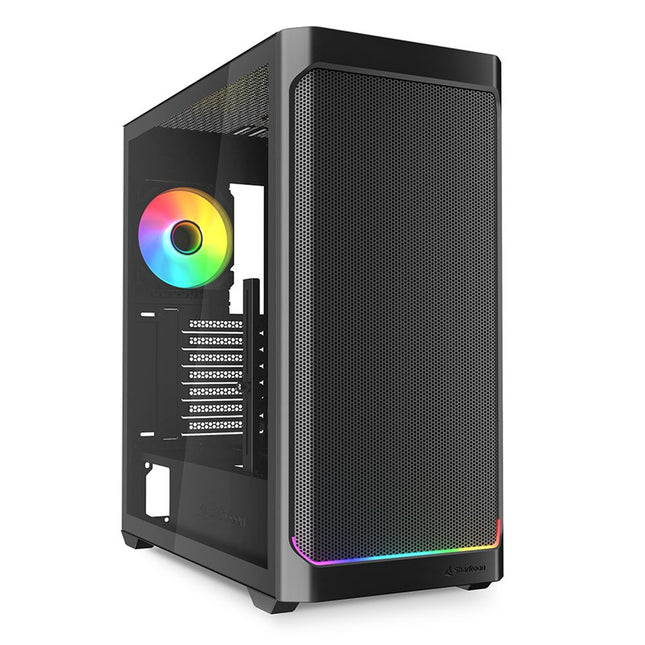 SHARKOON CASE  AK4W ATX RGB STRIP BLACK