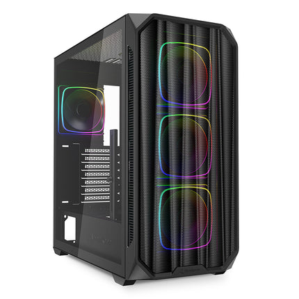 SHARKOON CASE AK5M RGB ATX BLACK