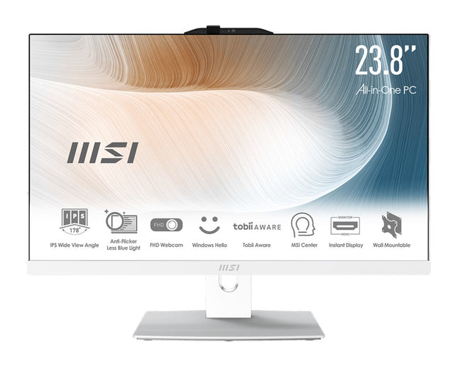 MSI PC AIO 23,8&#34; TOUCH AM242TP 12M-641IT i5-1235U 16GB 512GB WHITE WIN 11 PRO