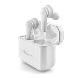 NGS AURICOLARI STEREO BLUETOOTH 5.1 ARTICA BLOOM + BASE DI RICARICA + Touch sensor + Vivavoce WHITE