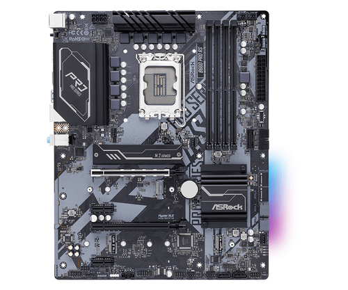 ASROCK MB B660, B660M PRO RS, LGA 1700, 4DDR4, MATX, ALDER LAKE