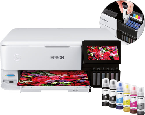 EPSON MULTIF. INK A4 COLORE, ECOTANK ET-8500, FOTO, USB/LAN/WIFI - 3 IN 1