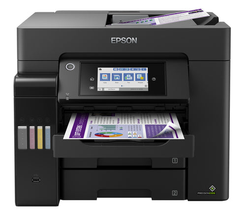 EPSON MULTIF. INK A4 COLORE, ECOTANK ET-5850, 25PPM, FRONTE/RETRO, USB/LAN/WIFI, 4 IN 1