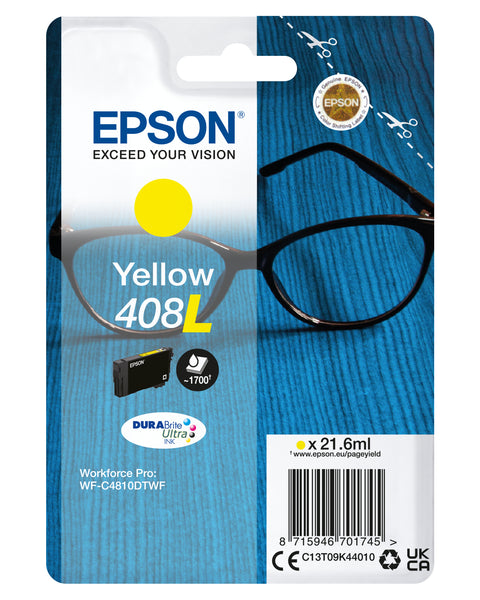 EPSON CARTUCCIA GIALLO 408L DURABRITE ULTRA INK