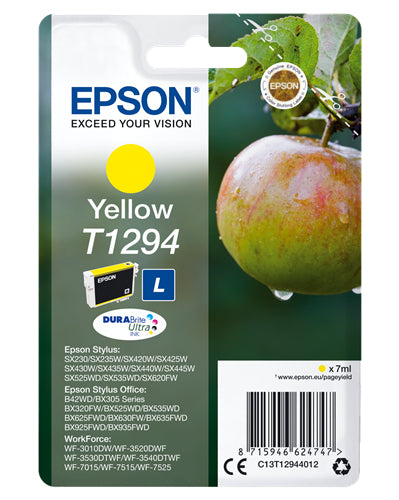 EPSON CART INK GIALLO BX 305F 320FW SX420W 425W, SERIE L MELA