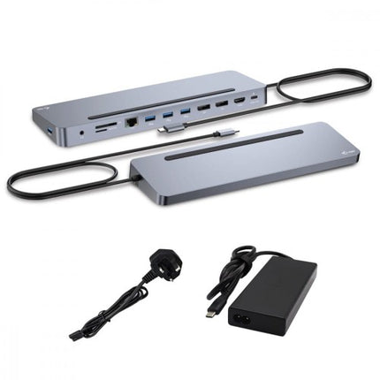 I-TEC DOCKING STATION USB-C METAL ERGONO DISPL CON POWER DELIVERY 100W+ I-TEC UNIVERSAL CHARGE 100W