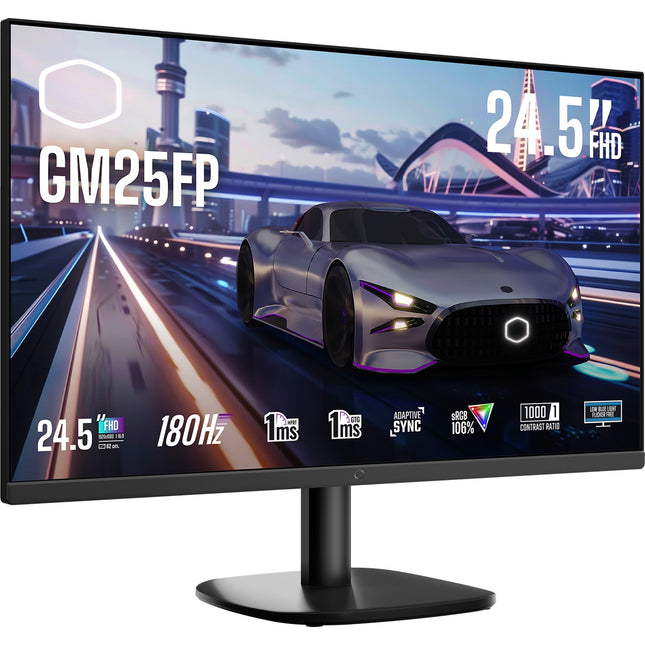 COOLER MASTER MONITOR GAMING 24,5 LED IPS FHD 16:9 1MS 250 CDM 180hz sRGB 106 DP HDMI MULTIMEDIALE