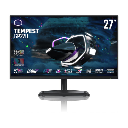 COOLER MASTER MONITOR GAMING 27 QUANTUM DOT IPS 16:9 4K UHD 160HZ, USB-C DOCK, DP/HDMI, MULTIMEDIALE, TEMPEST GP27U