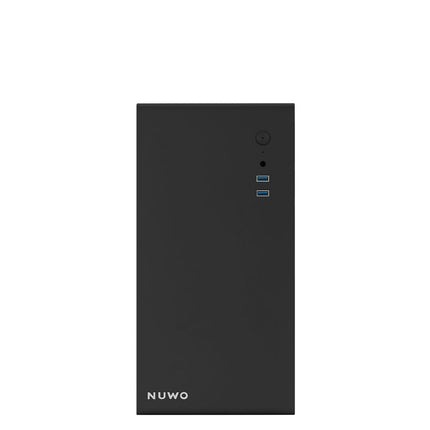 NUWO CASE OFFICE M-ATX EGUERA A111 0.60MM SPCC USB3.0 80MM FRONT METAL SIDE GLASS NERO