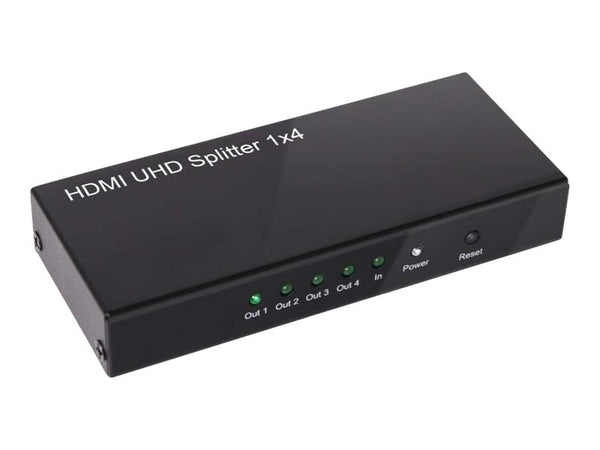 CLUB3D HDMI 4K60HZ 2.0 UHD SPLITTER 4 PORTS