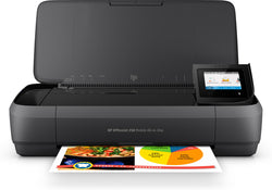 HP MULTIF. INK A4 COLORE, OFFICEJET MOBILE 250, 8PPM 4800X1200DPI, USB/WIFI, PORTATILE, 3 IN 1