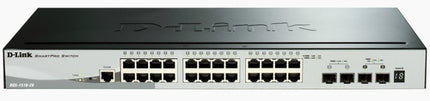 D-LINK SWITCH 28 PORTE 10/100/1000 GIGABIT STACKABLE SMART MANAGED SWITCH INCLUDING 4 10G SFP+ PORTS