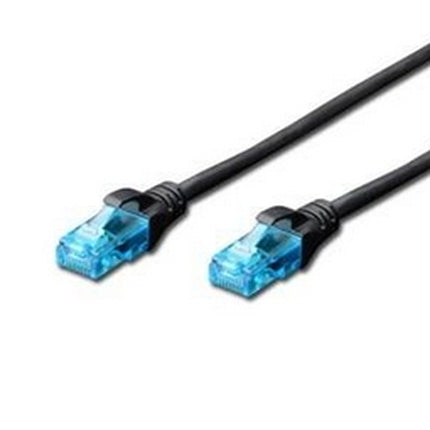 DIGITUS CAVO DI RETE UTP, CAT 5E, NON SCHERMATO, 1MT, NERO