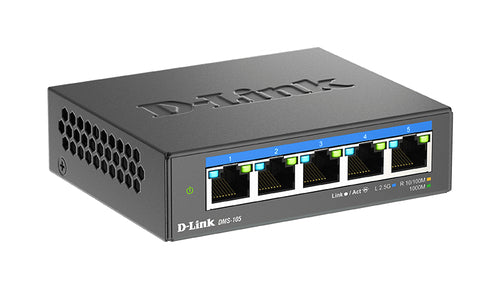 D-LINK SWITCH 5 PORTE DA 2.5 G MULTI-GIGABIT DESKTOP