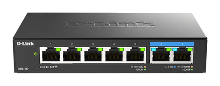 D-LINK SWITCH MULTI-GIGABIT 7 PORTE NON GESTITO