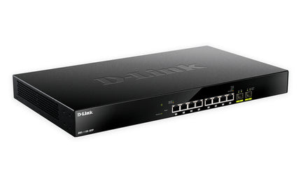 D-LINK SWITCH 8 PORTE SMART MANAGED 2.5G BASE-T POE + 2X10G SFP+