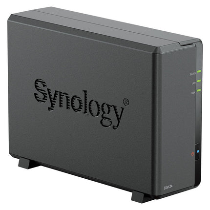 SYNOLOGY NAS TOWER 1BAY 2.5&#34;/3.5&#34; SSD/HDD SATA MAX 12TB, CPU quad-core Realtek RTD1619B RAM 1 GB DDR