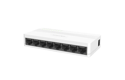 HIKVISION SWITCH L2, UNMANAGED, 8 10/100M RJ45 PORTS, DESKTOP PLASTIC SWITCH