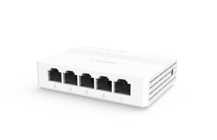 HIKVISION SWITCH 8 PORT GIGABIT UNMANAGED DESKTOP SWITCH 8 GIGABIT RJ45 PORTS, DESKTOP PLASTIC SWITC