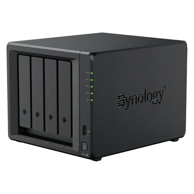 SYNOLOGY NAS TOWER 4BAY 2.5&#34;/3.5&#34; SSD/HDD SATA, 2xSSD NVME M.2 2280, INTEL CELERON J4125 2CORE 2.0GH