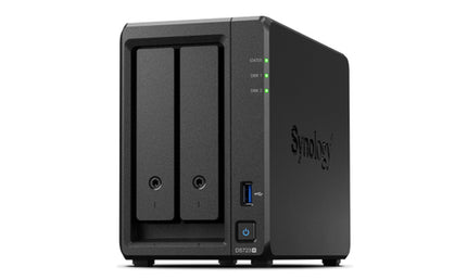 SYNOLOGY NAS TOWER 2BAY x2 2.5&#34;/3.5&#34; HDD SATA, 2xSSD NVME M.2 2280, AMD Ryzen R1600 dual-core, 2 GB