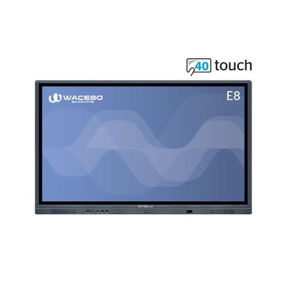 WACEBO DABLIU DISPLAY TOUCH INTERATTIVO 75&#34; E13L-C 4K, 500CDM, 8GB / 32GB STORAGE, 40 TOCCHI, STAFFA INCLUSA, ANDROID13