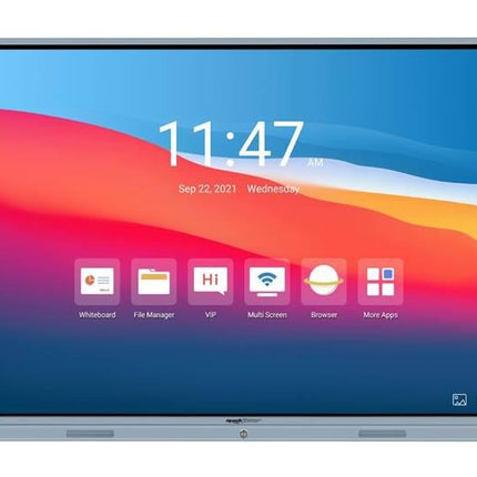 MACHPOWER DISPLAY TOUCH INTERATTIVO 75&#34; 16:9 4K UHD, 20 TOCCHI, 4GB RAM / 32GB STORAGE,  VGA/HDMI, LAN/WIFI, USB-C, STAFFA INCLUSA,  ANDROID 11  EDUCATIONAL