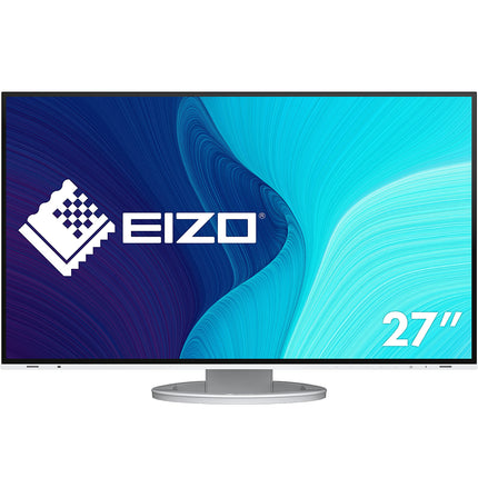 EIZO MONITOR 27 LED IPS 2560X1440 16:9 5MS 350 CDM, DP/HDMI, PIVOT, USB-C LAN, MULTIMEDIALE, FLEXSCAN BIANCO